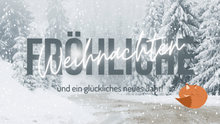 Frohe Weihnachten!
